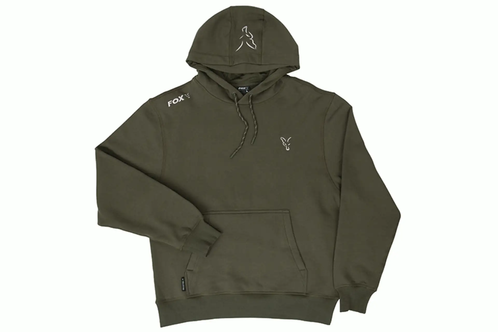 Fox Collection Green Silver Hoody