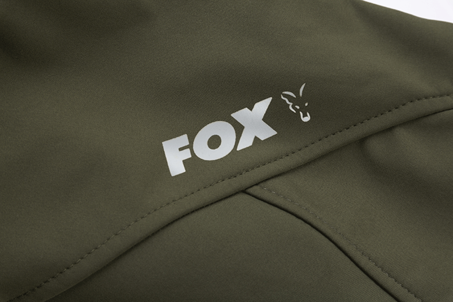 Fox Collection Green Silver Shell Hoody