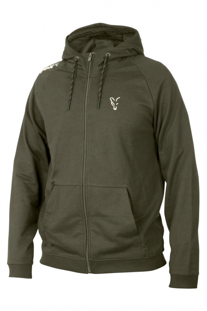 Fox Collection Green Silver Hoody LightWeight