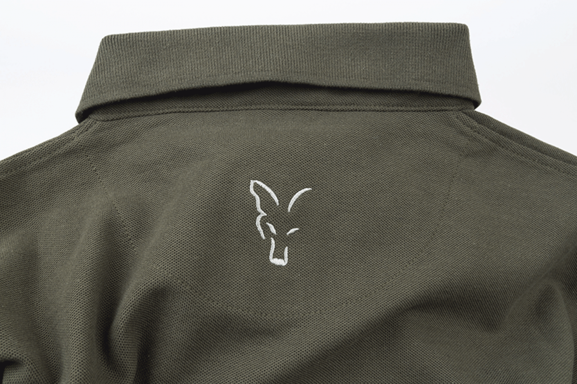 Fox Collection Green Silver Polo Shirt