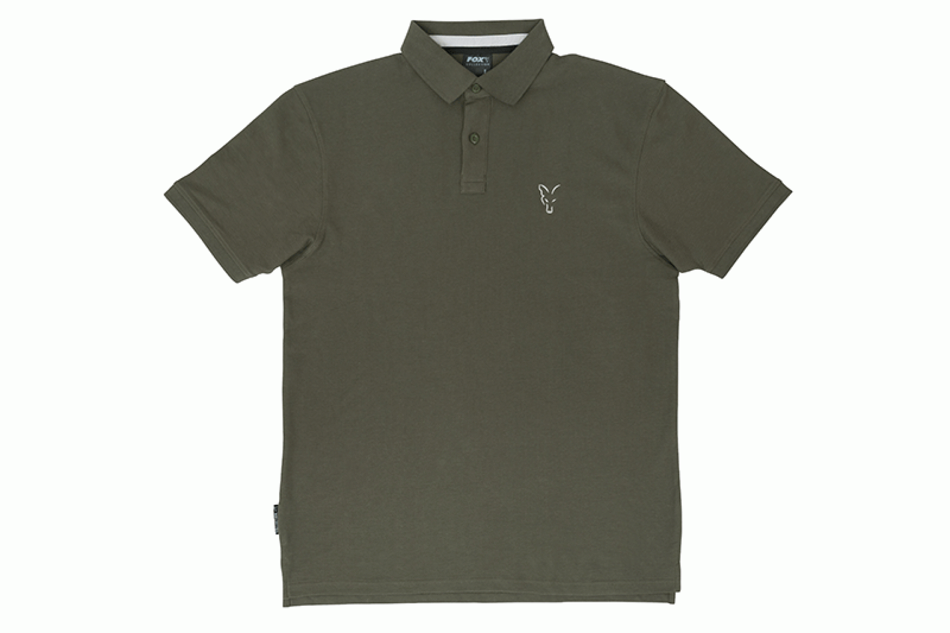 Fox Collection Green Silver Polo Shirt