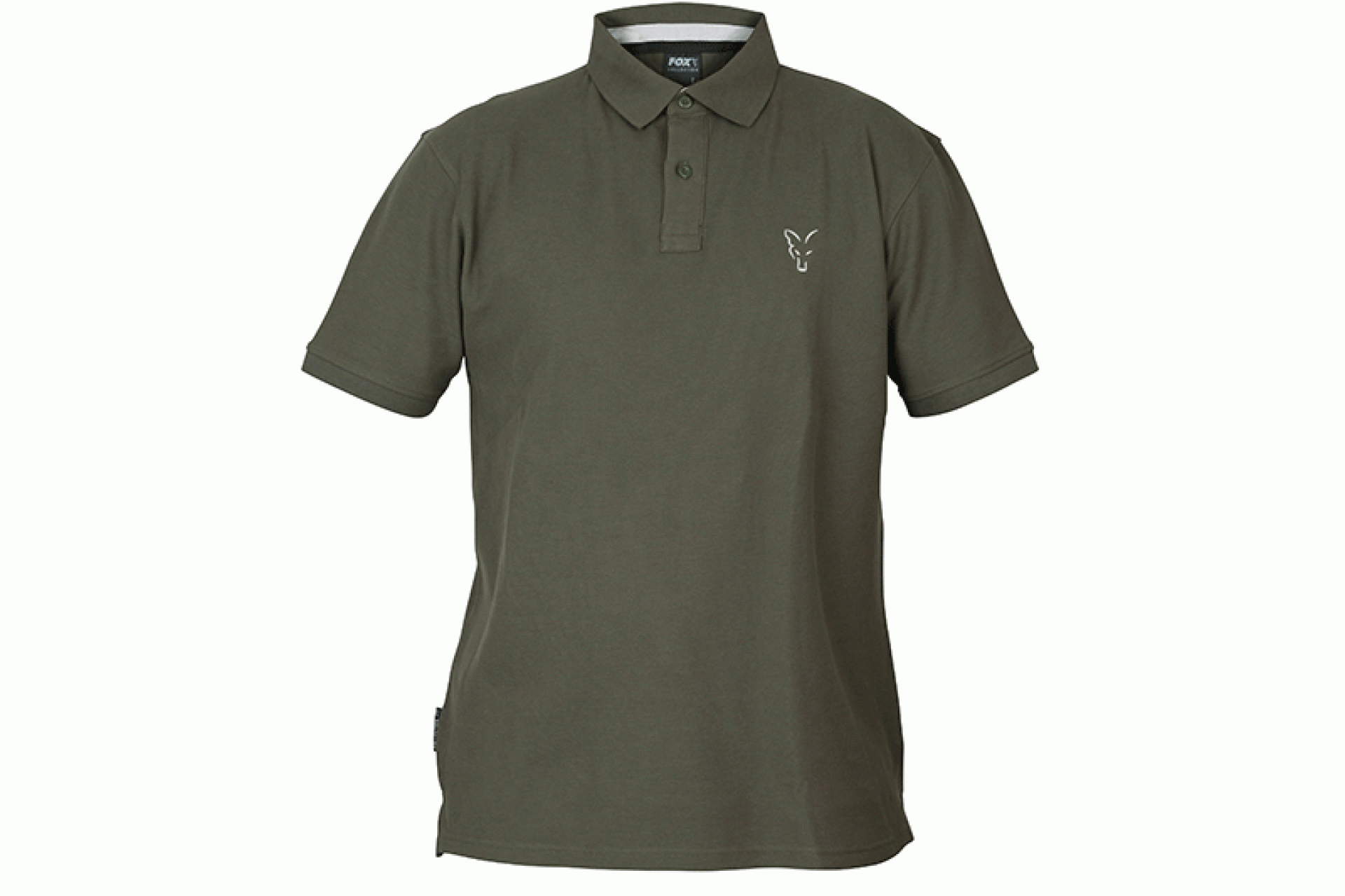 Fox Collection Green Silver Polo Shirt