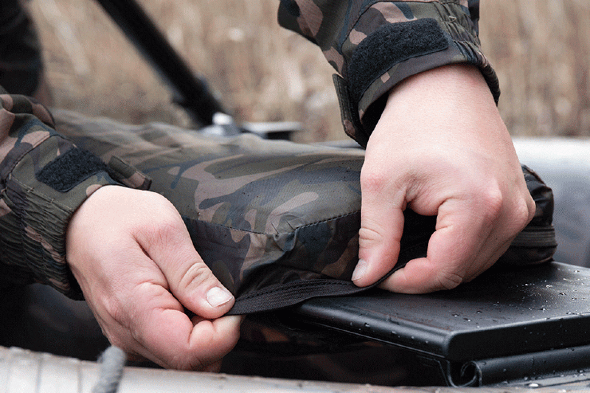 Fox Camo Boat Seat