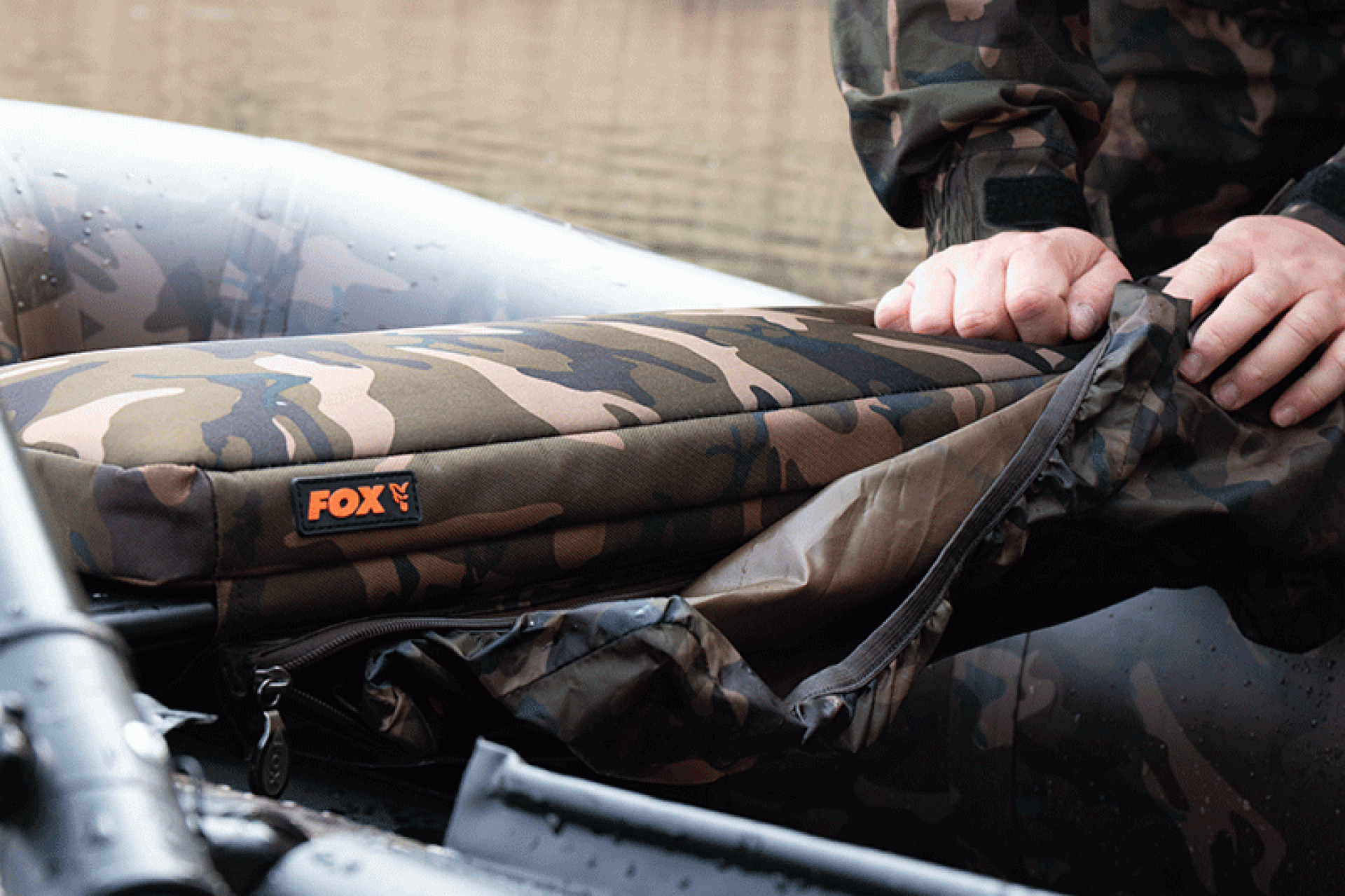 Fox Camo Boat Seat