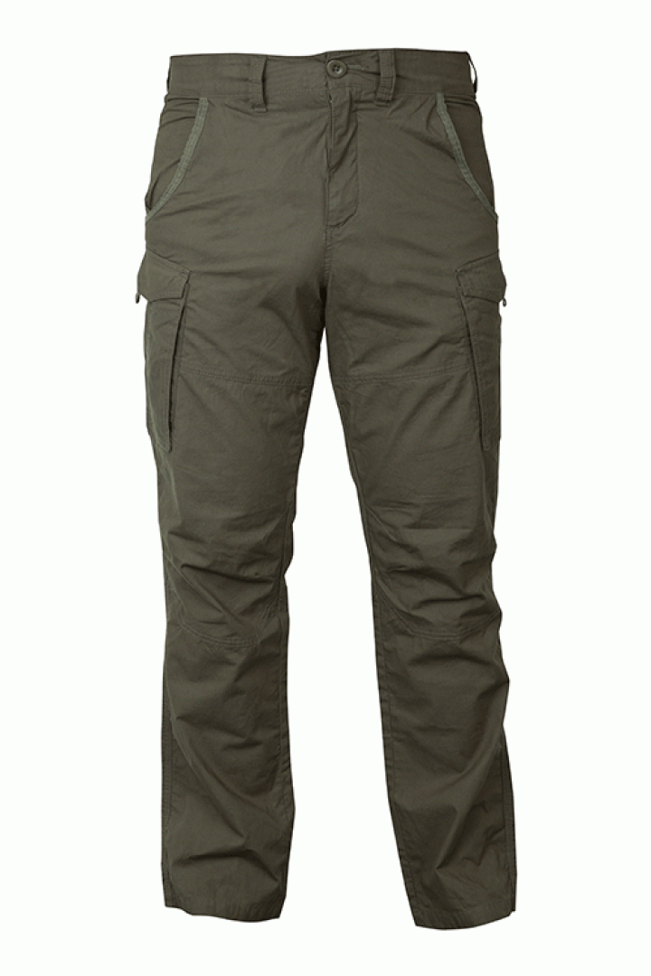 Fox Collection Green Silver Combat Trousers