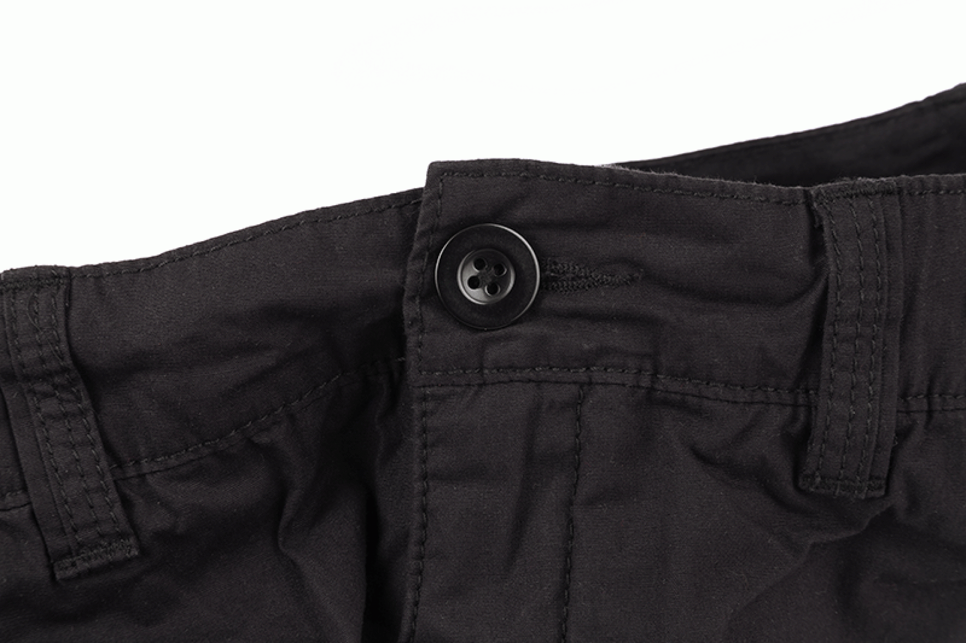 Fox Collection Black Orange Combat Trousers