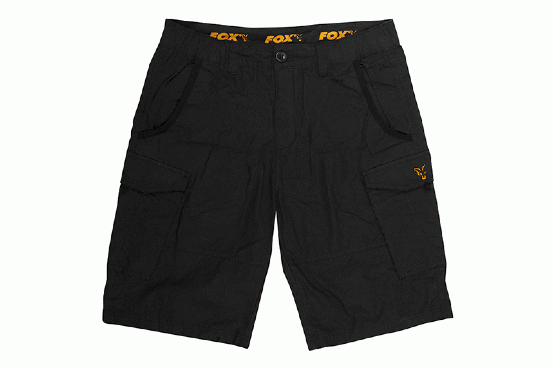 Fox Collection Black Orange Combat Shorts