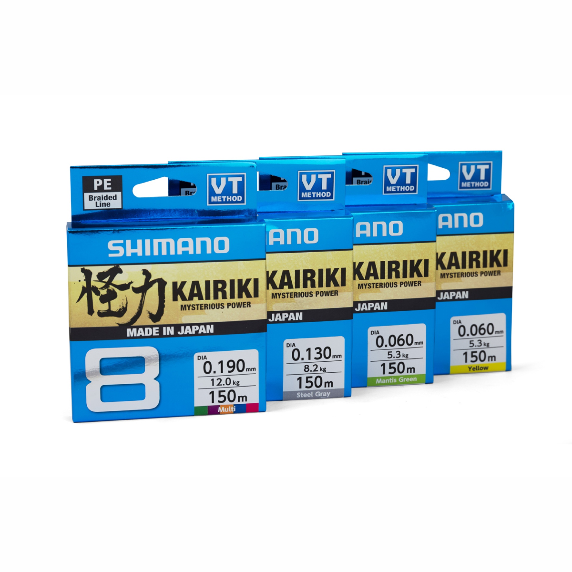 Shimano Kairiki 8 Mantis Green Braided Line