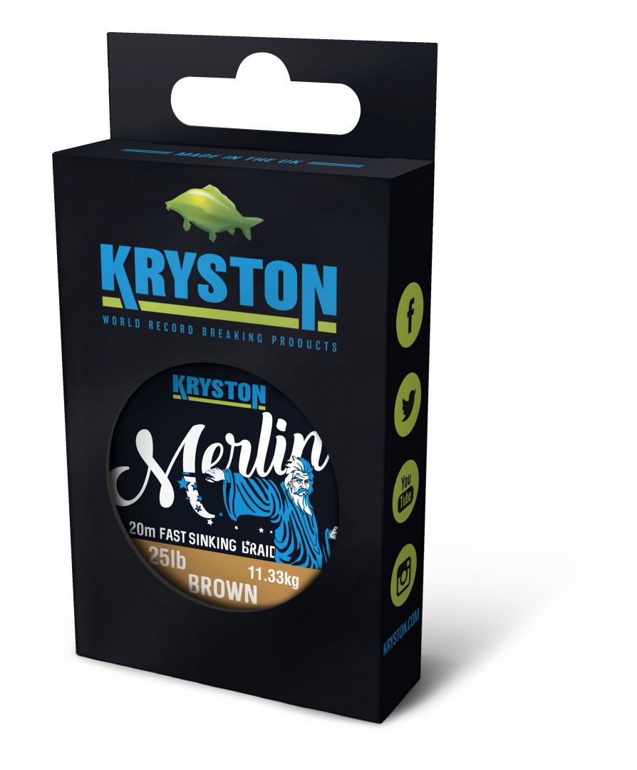 Kryston MERLIN Fast Sinking Braid