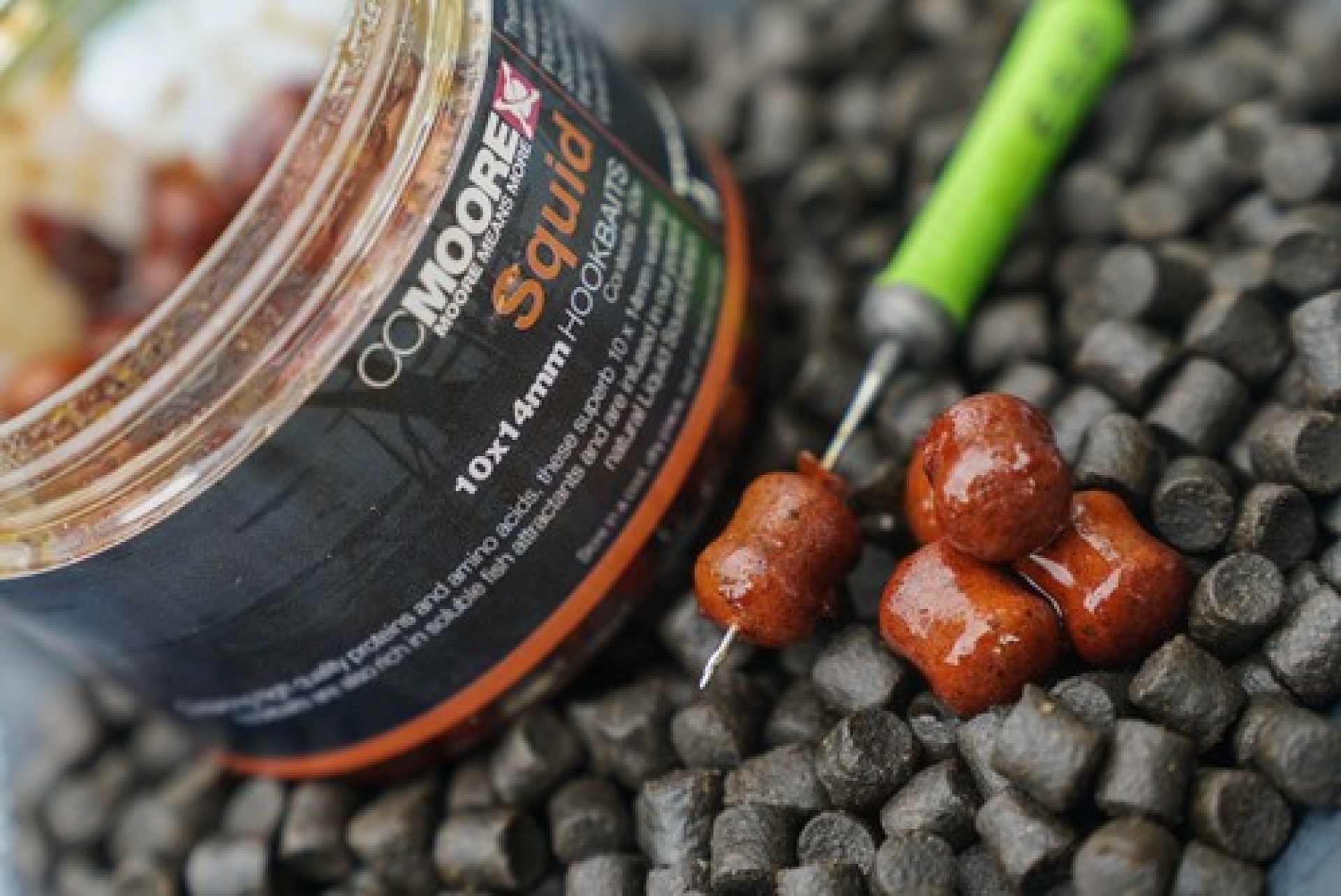 CcMoore Glugged Hookbaits Wafters - Squid