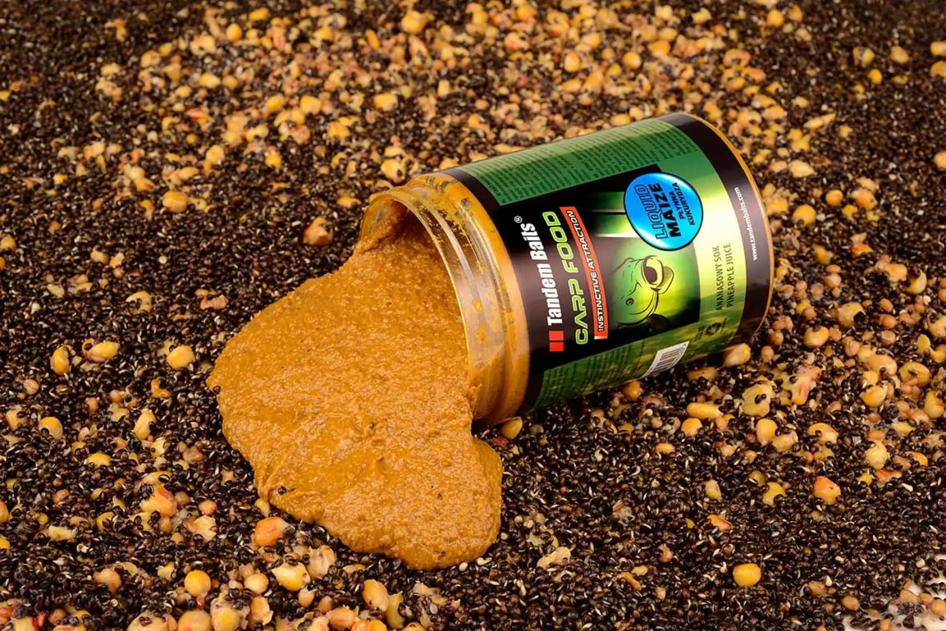 TandemBaits Carp Food Liquid Maiz - Vanilie & Smântână