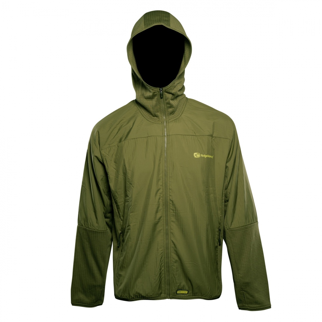 RidgeMonkey APEarel Dropback Lightweight Zip Jacket Green