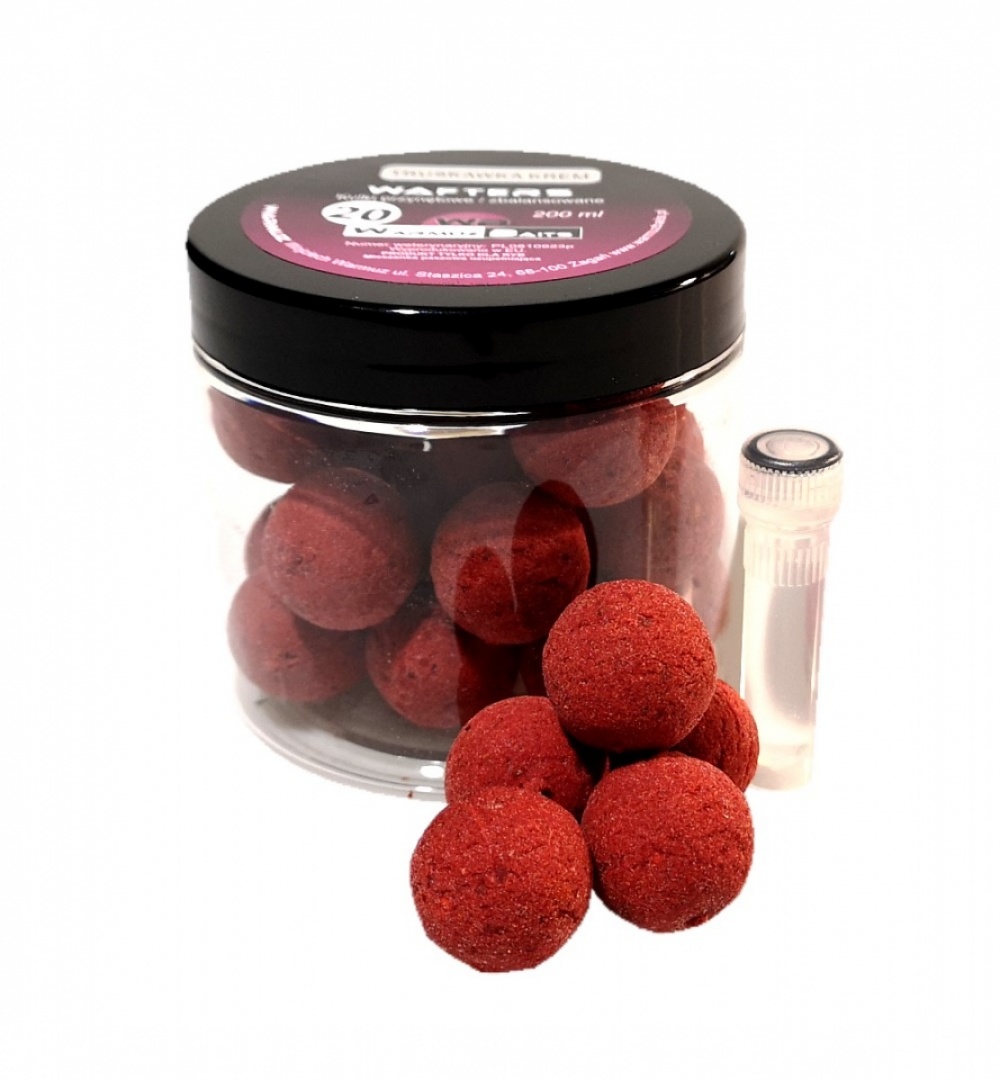 WarmuzBaits Wafters  - Crème de Fraise