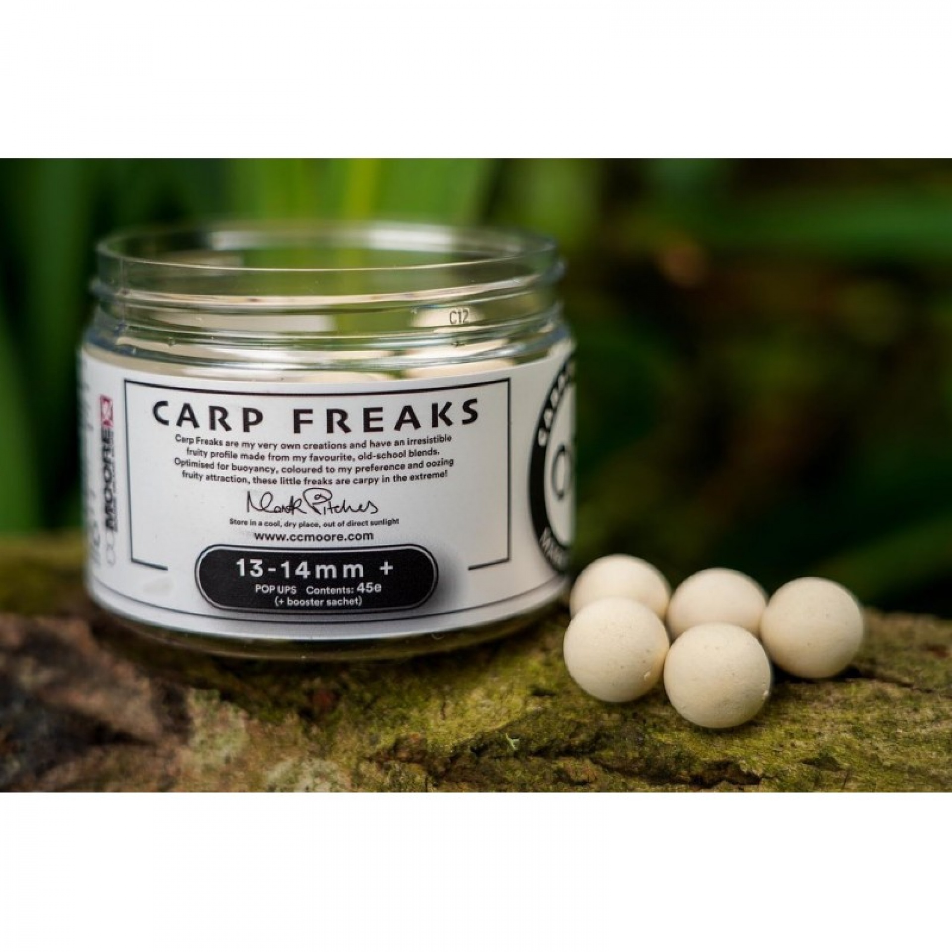 NEW CcMoore Carp Freaks Pop Ups White