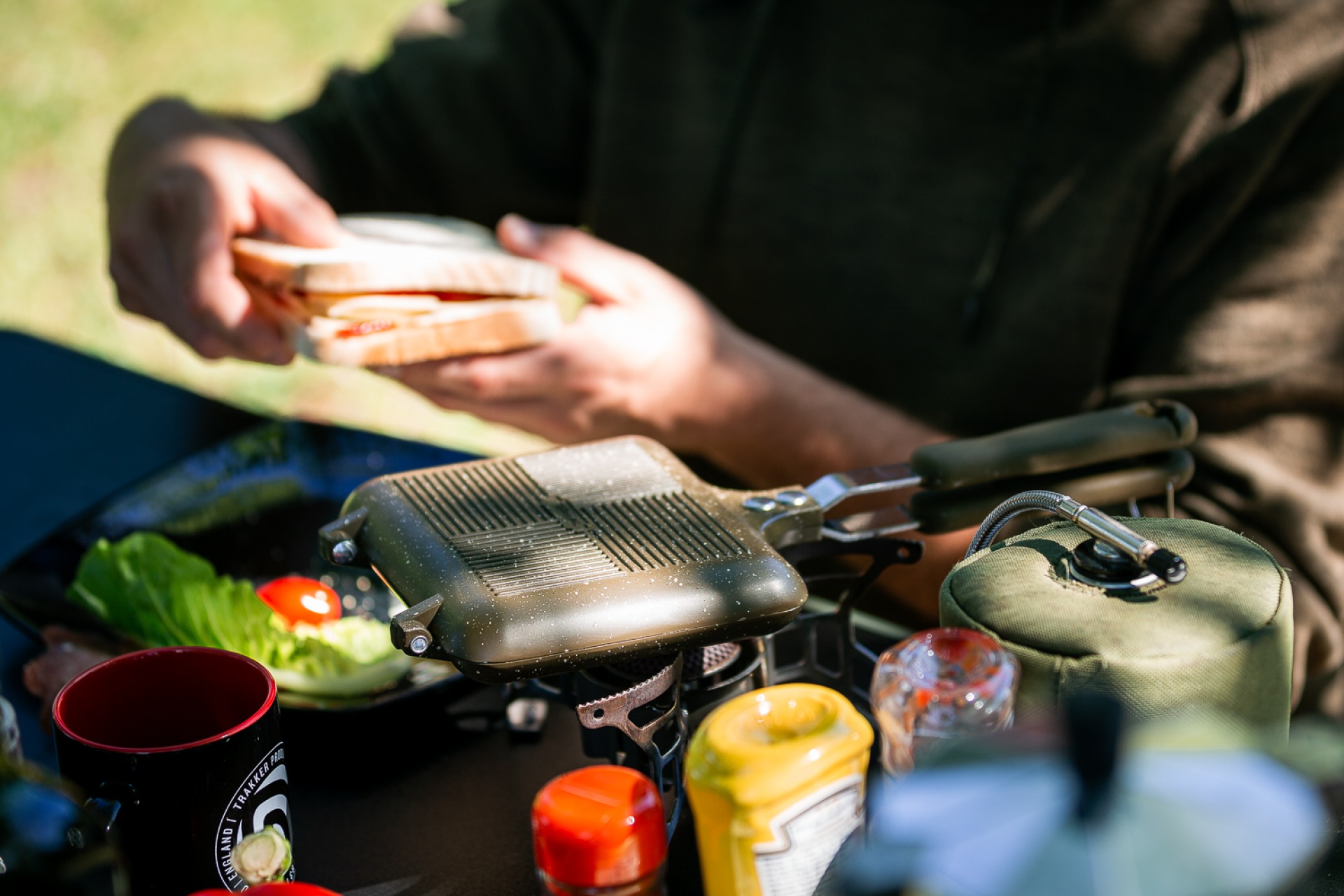 Trakker Armolife Marble Sandwich Toaster