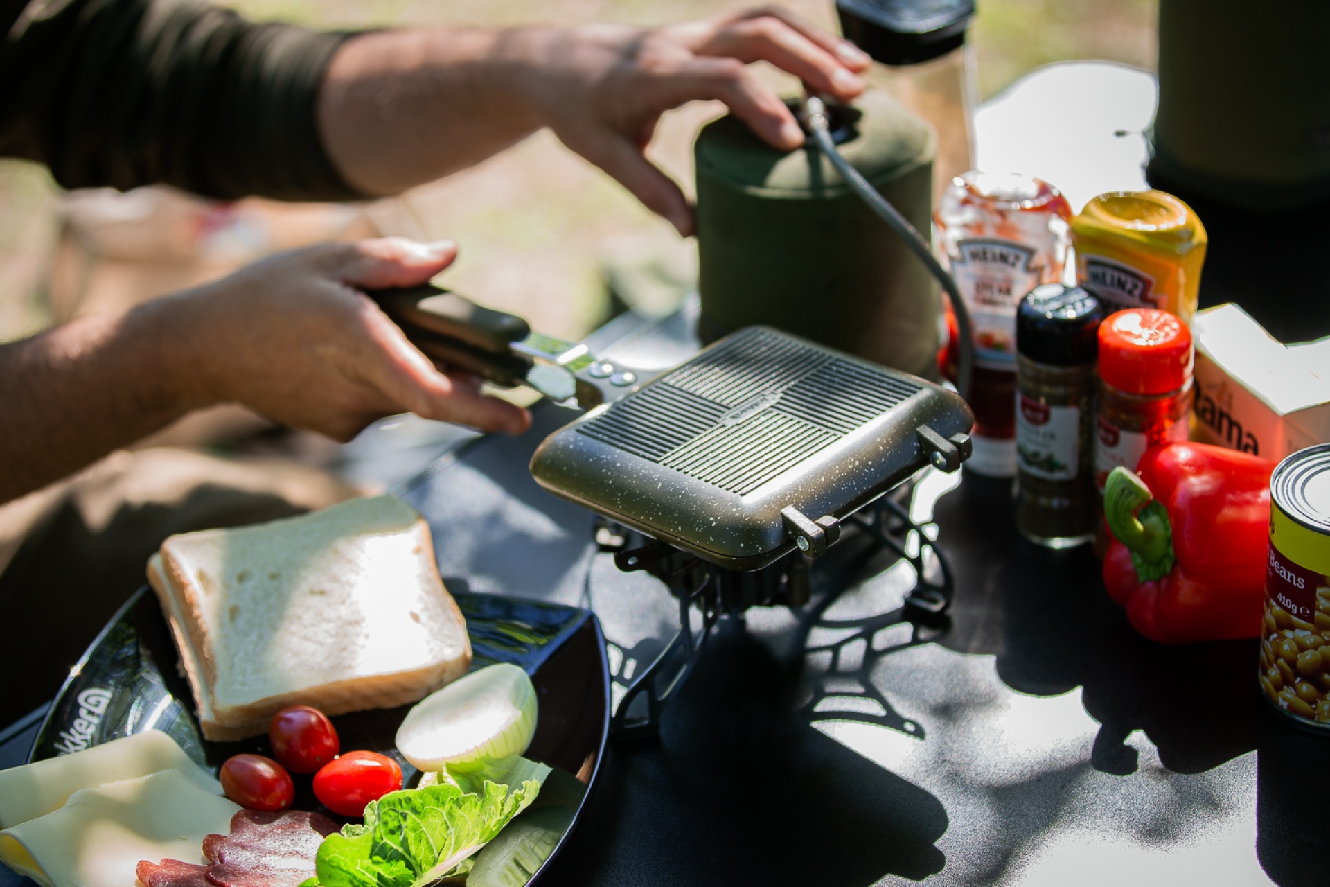 Trakker Armolife Marble Sandwich Toaster