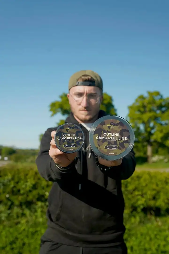 Avid Carp Outline Camo Reel Line