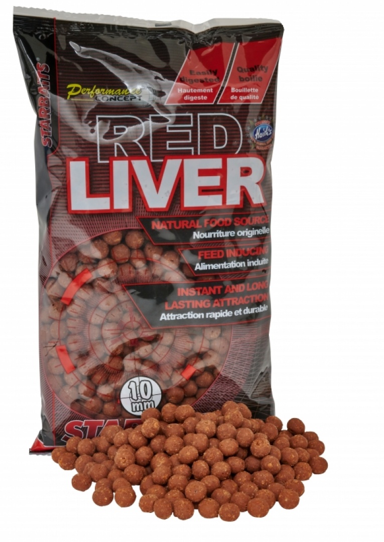 Starbaits Performance Boilies - Red Liver