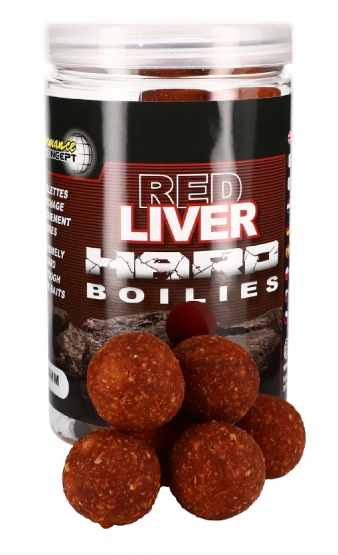 Starbaits Performance Hard Boilies - Red Liver