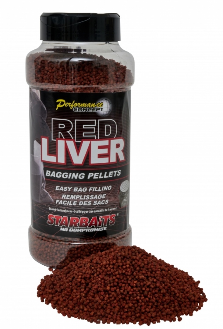 Starbaits Performance Bagging Pellet - Red Liver