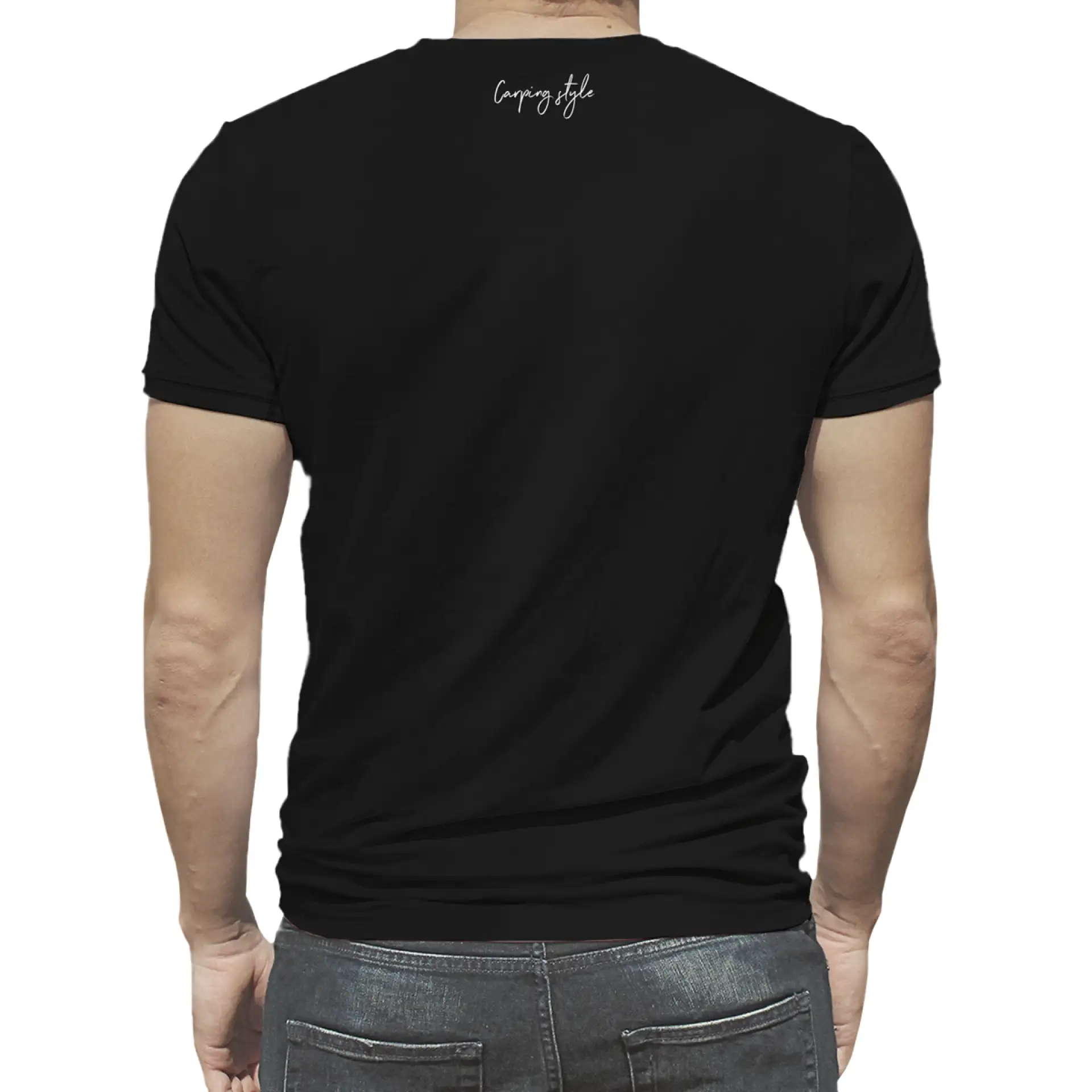 Rockworld Carping Style - Herren T-Shirt in Schwarz