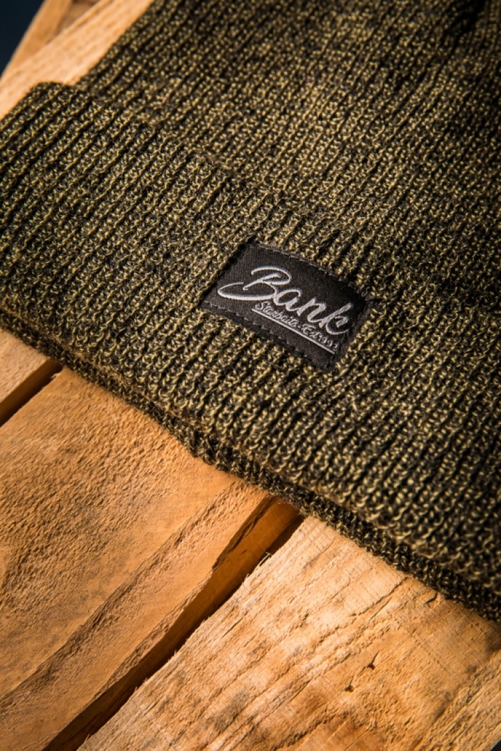 Starbaits Bank Heritage Beanie Olive Green