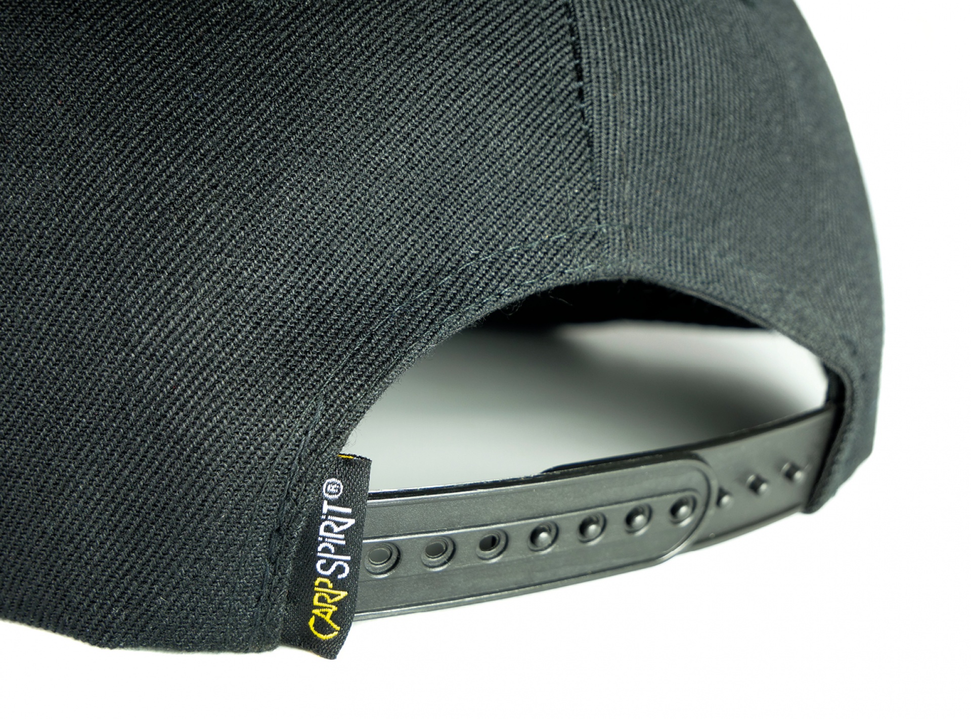 Carp Spirit Flat Peak Trilobe Logo Black Cap