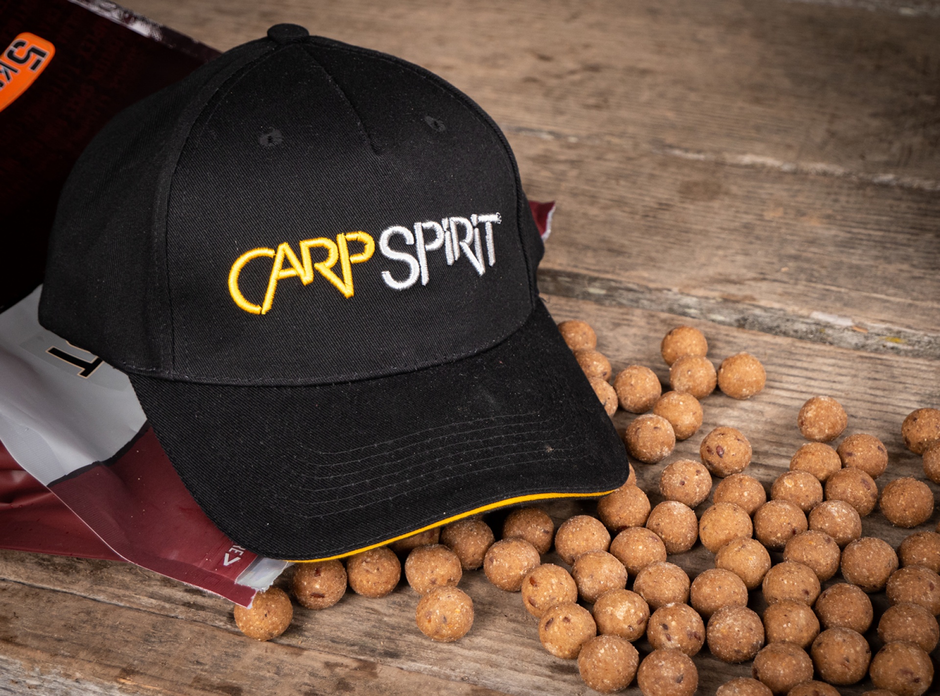 Carp Spirit Baseball Deluxe Black Cap