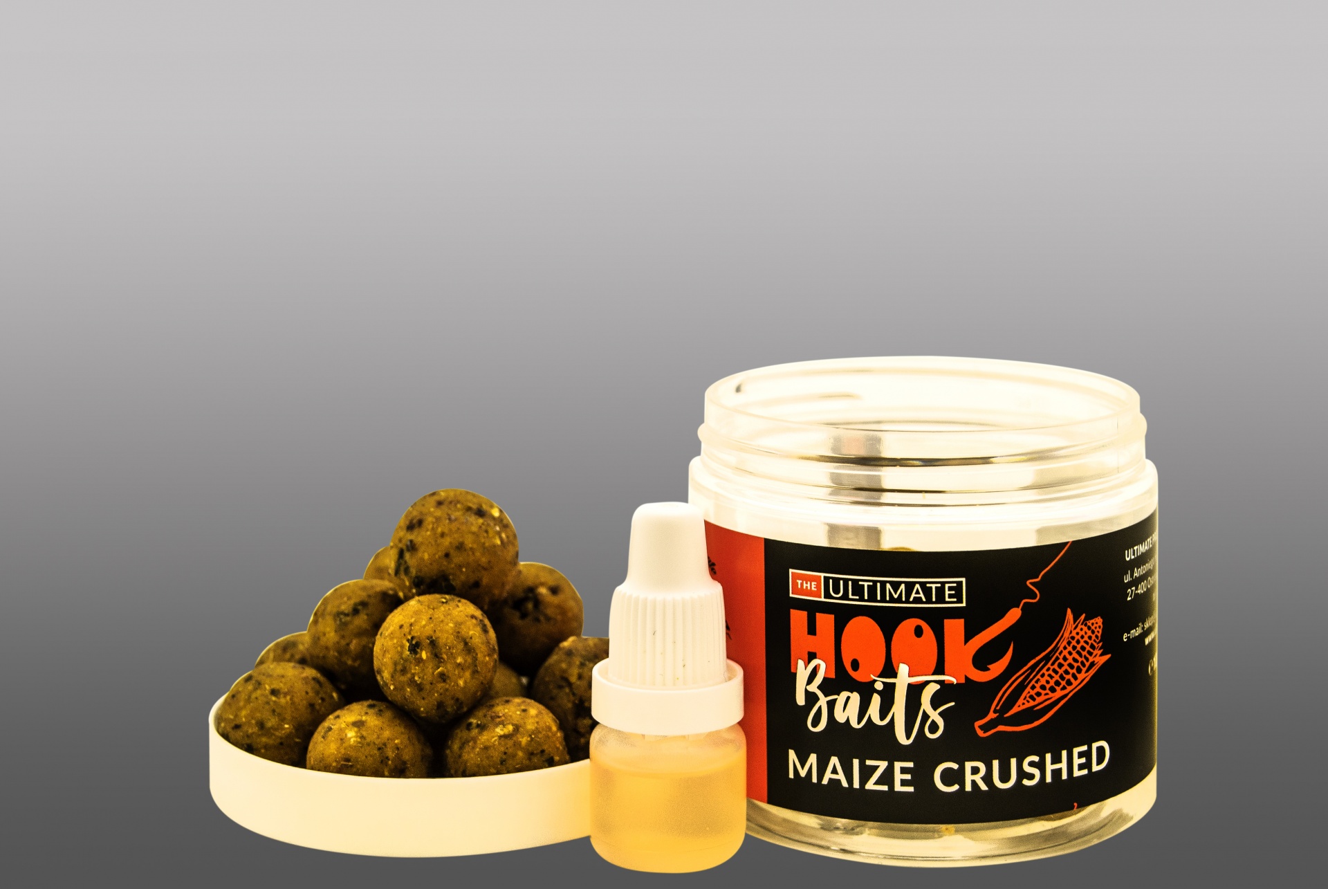 NEW UltimateProducts Juicy Series Maize Crushed Hookbaits