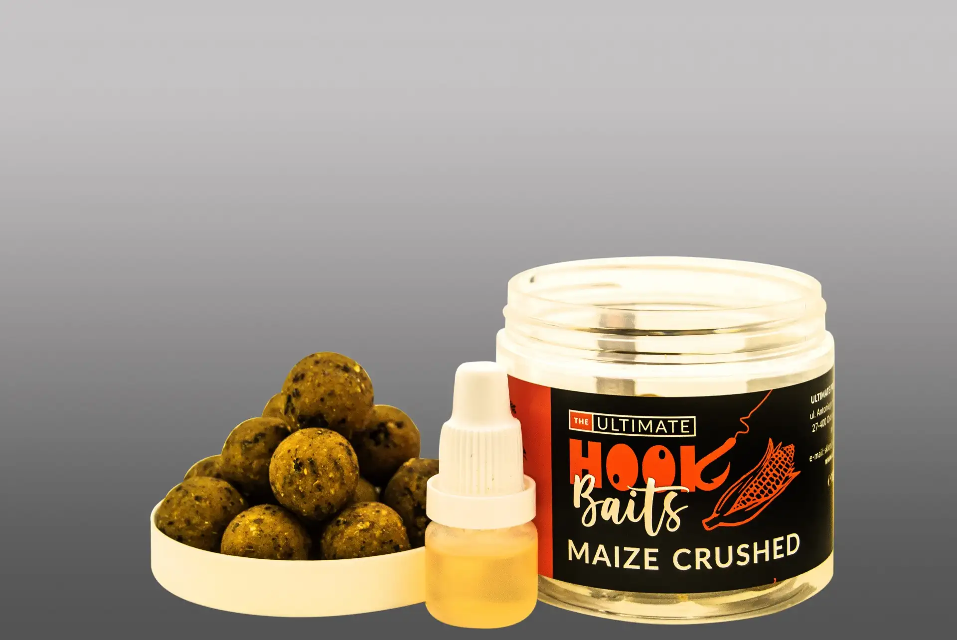 NEW UltimateProducts Juicy Series Maize Crushed Hookbaits