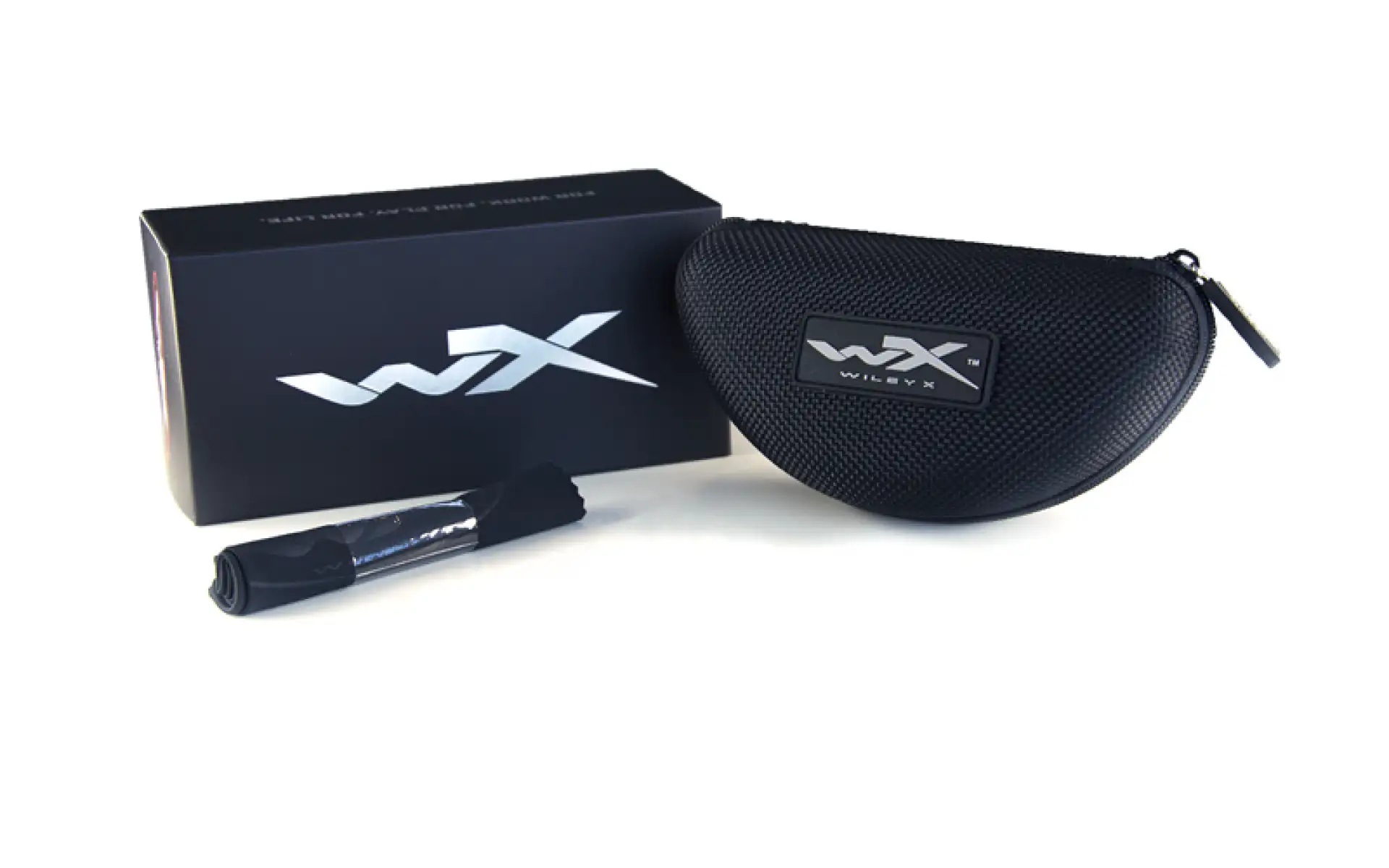 WileyX VALOR Polarized Smoke Grey Matte Black Frame