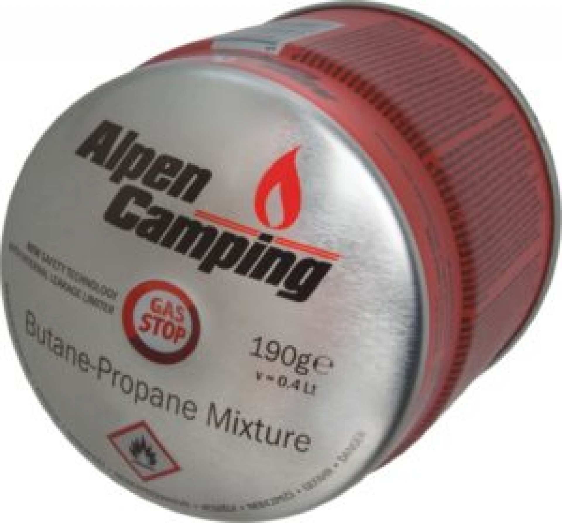 Alpen Camping - Průrazný plynový kartuš typ 200 / 190g