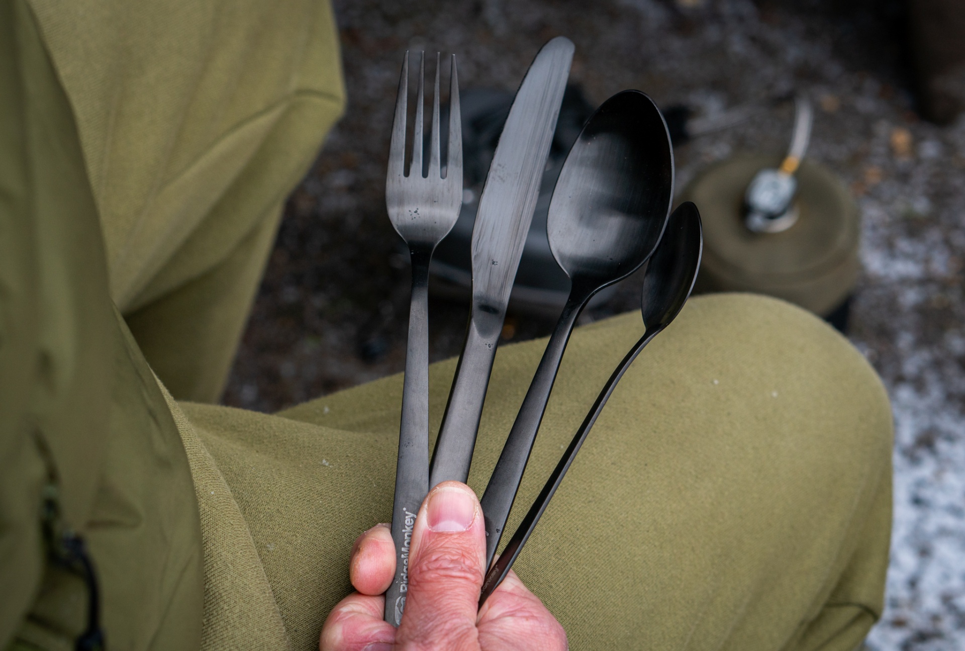 RidgeMonkey DLX Cutlery Set