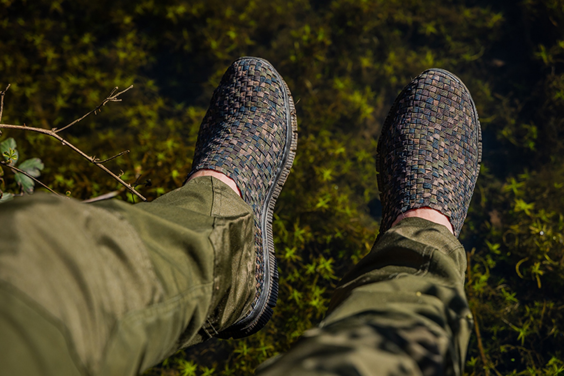 Fox Camo Mesh Trainers