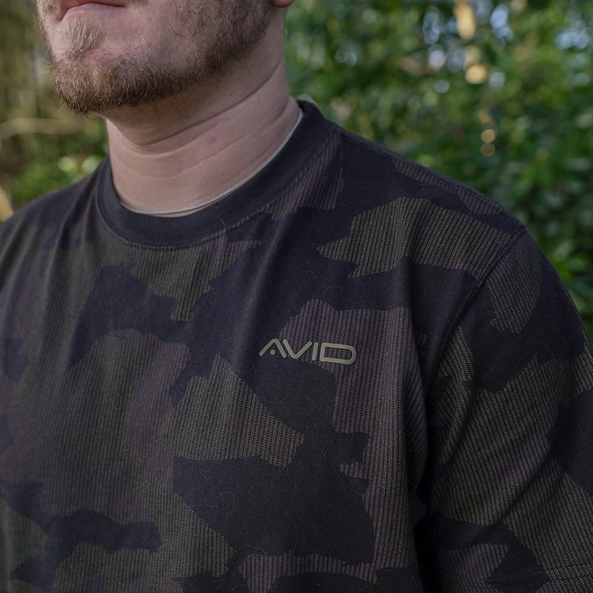 Avid Carp Distortion Camo T-Shirt