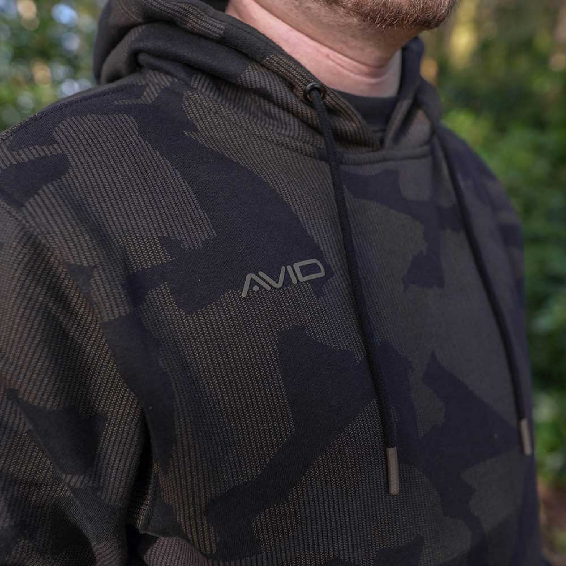 Avid Carp Distortion Camo Hoodie