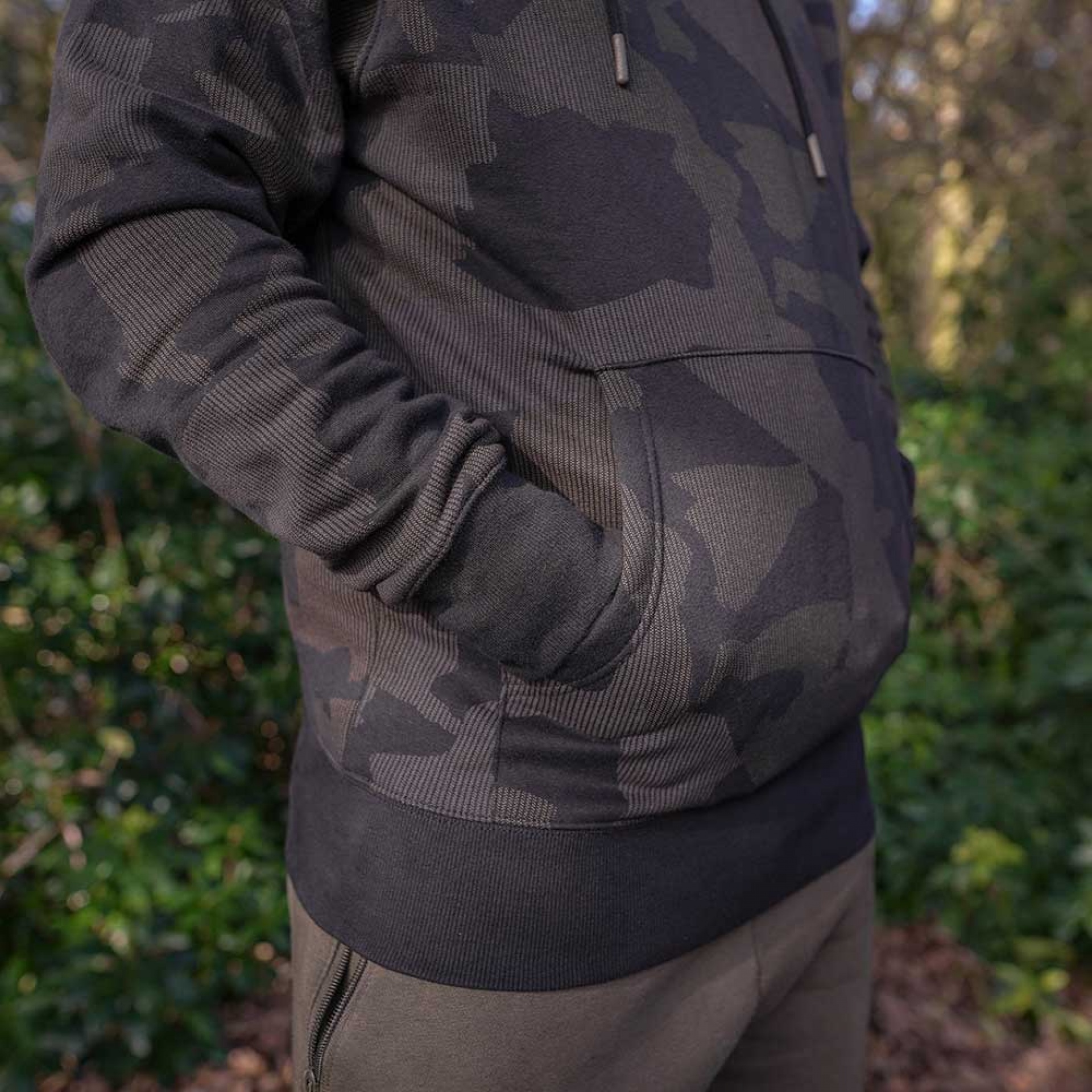 Avid Carp Distortion Camo Hoodie