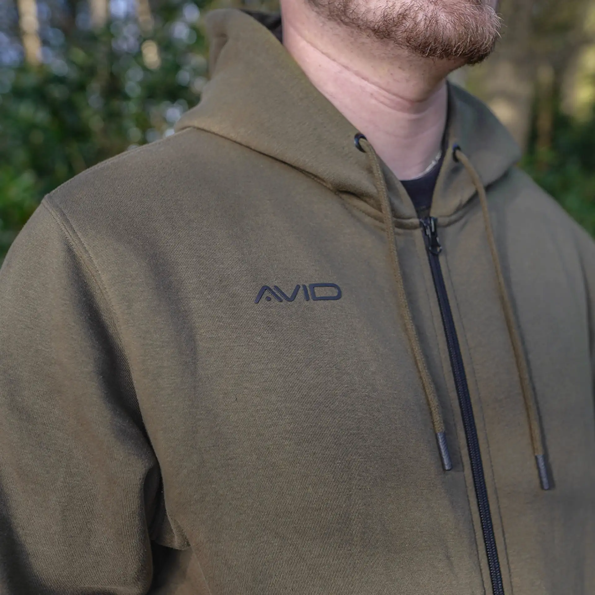 Avid Carp Distortion Zip Hoodie