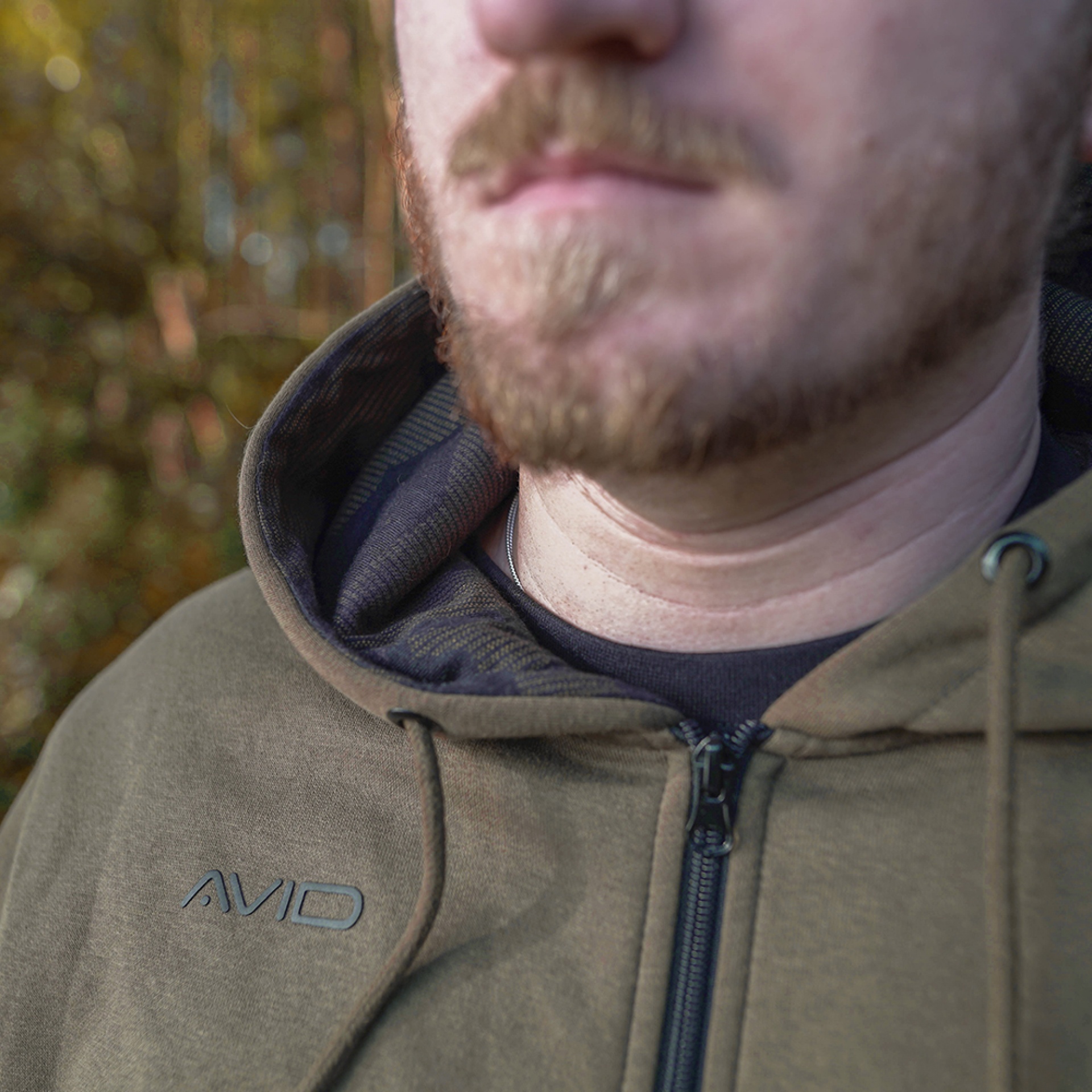 Avid Carp Distortion Zip Hoodie