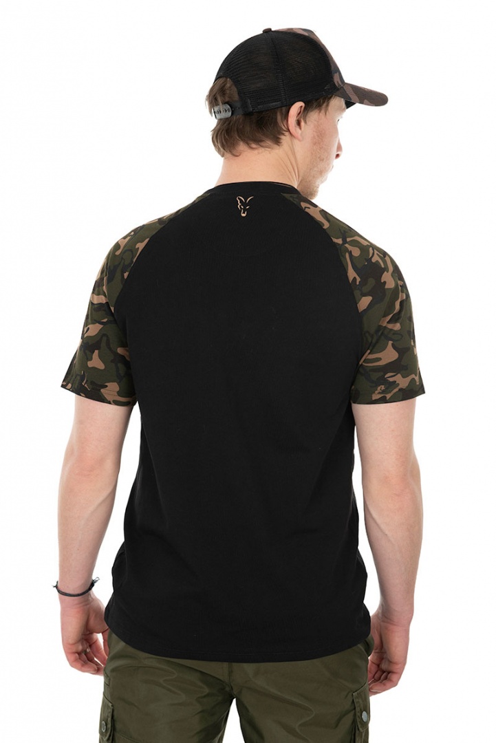 Fox Black/Camo Raglan T-Shirt