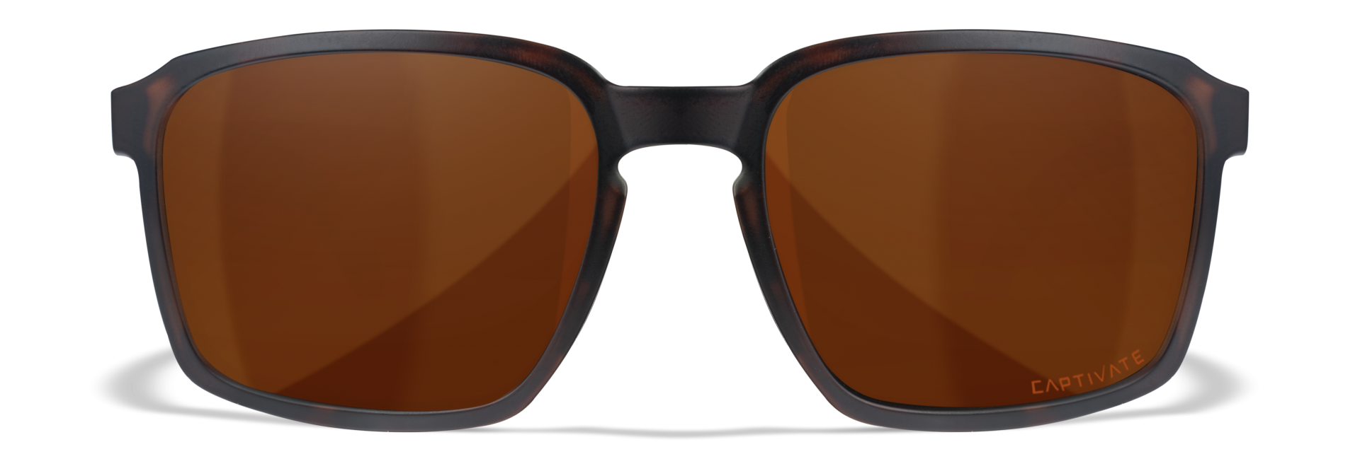 WileyX ALFA Captivate Polarized Copper Matte Havanna Brown Frame