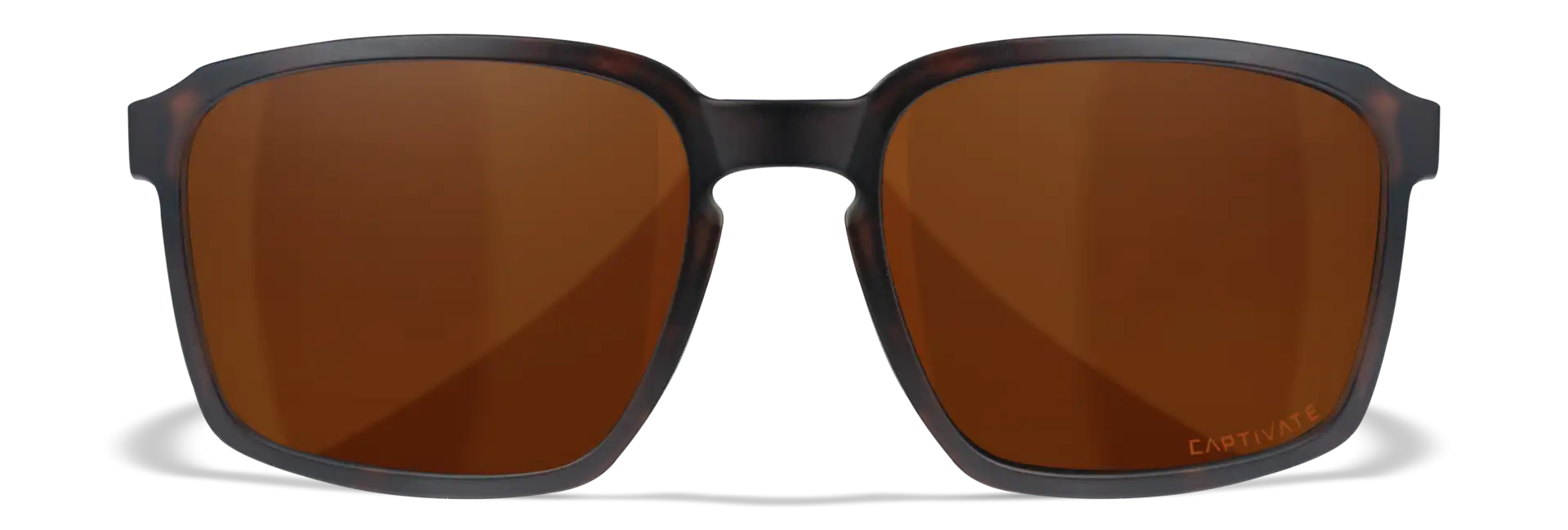 WileyX ALFA Captivate Polarized Copper Matte Havanna Brown Frame