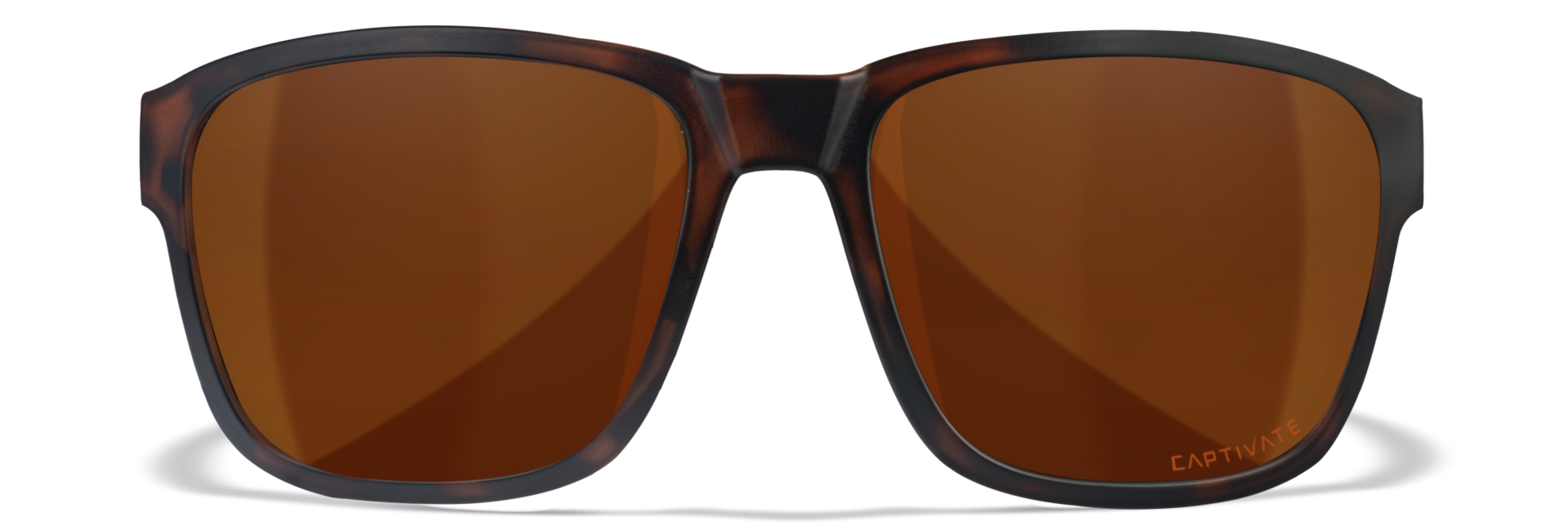 WileyX TREK Captivate Polarized Copper Matta Havanna Brown Frame