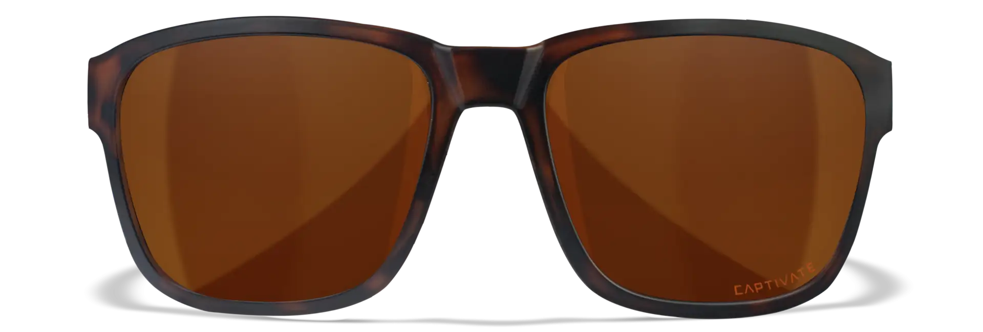WileyX TREK Captivate Polarized Copper Matta Havanna Brown Frame
