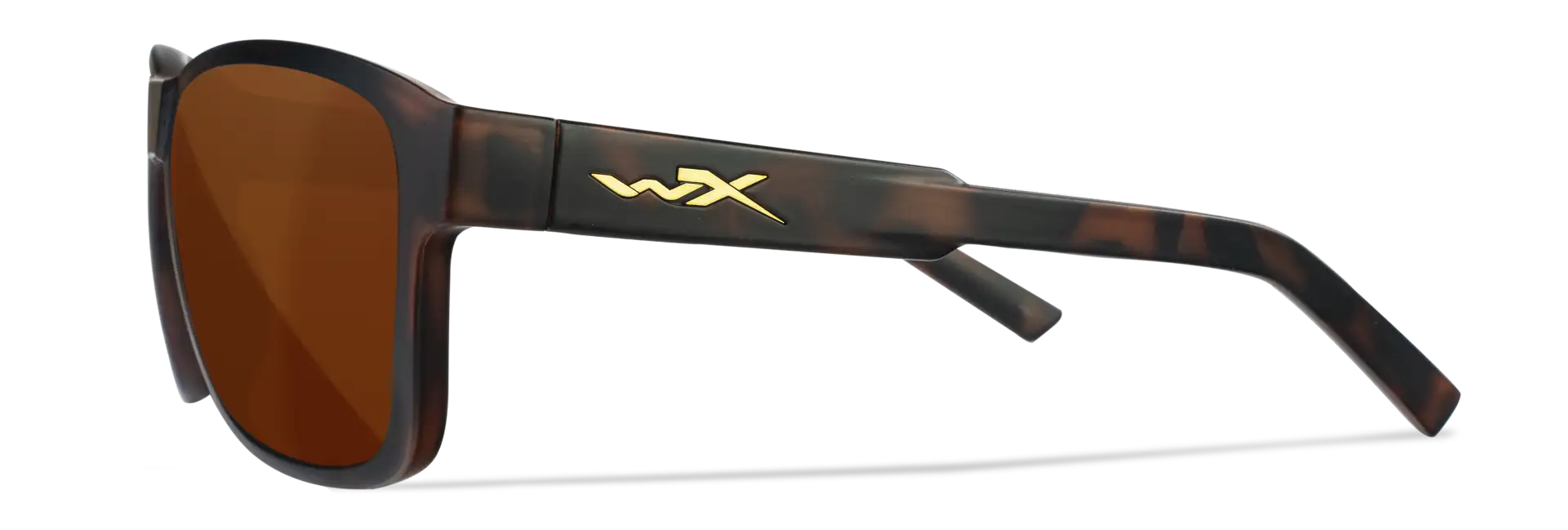 WileyX TREK Captivate Polarized Copper Matta Havanna Brown Frame