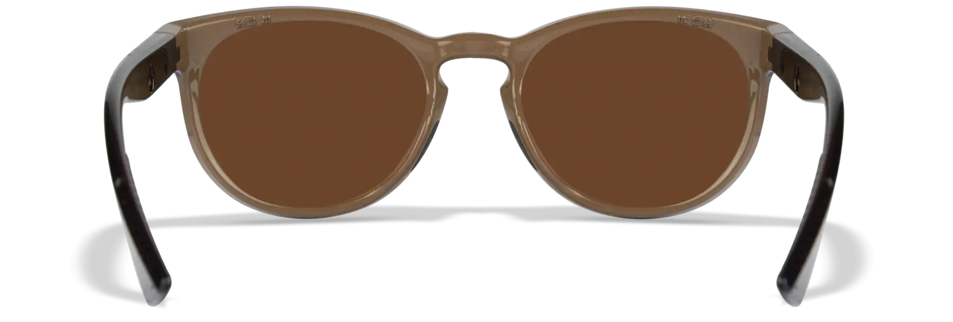 WileyX COVERT Captivate Polarized Copper Gloss Coffee/Crystal Brown Frame