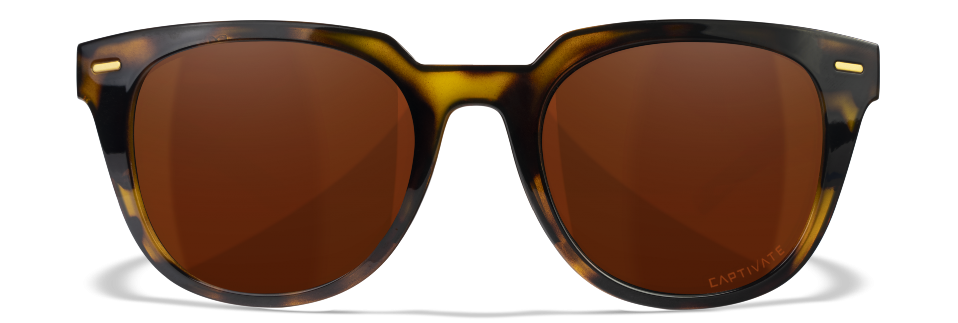 WileyX ULTRA Captivate Polarized Copper Gloss Acetate 2 Tone Frame