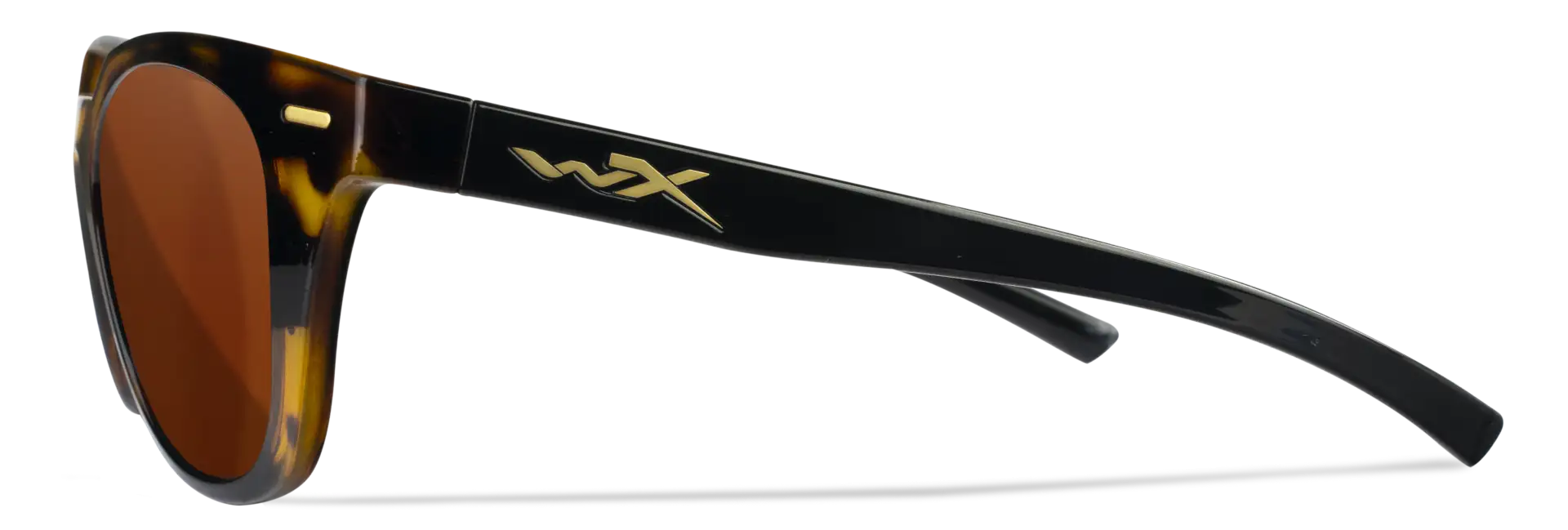 WileyX ULTRA Captivate Polarized Copper Gloss Acetate 2 Tone Frame