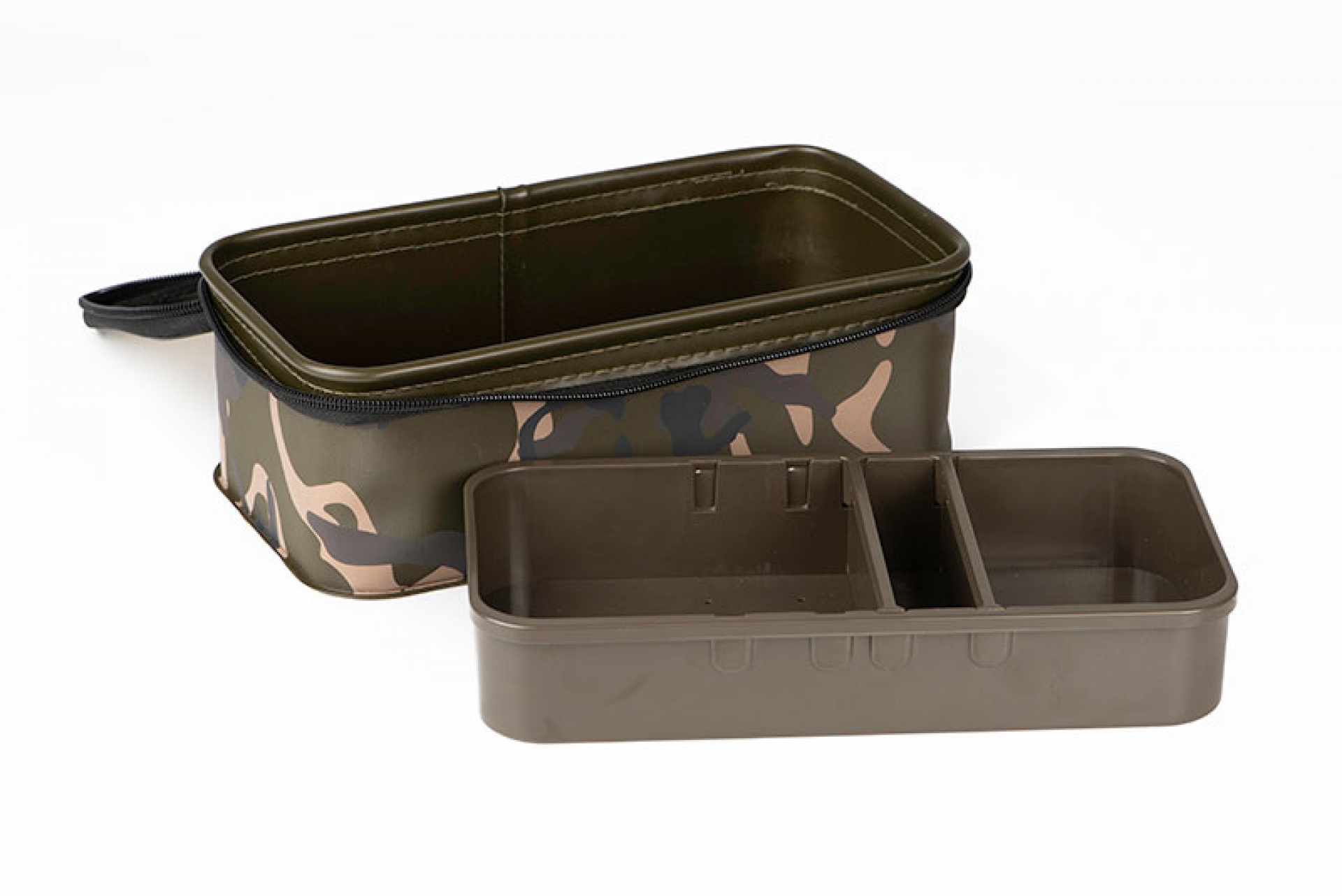 Fox Aquos Camolite Rig Box and Tackle Box