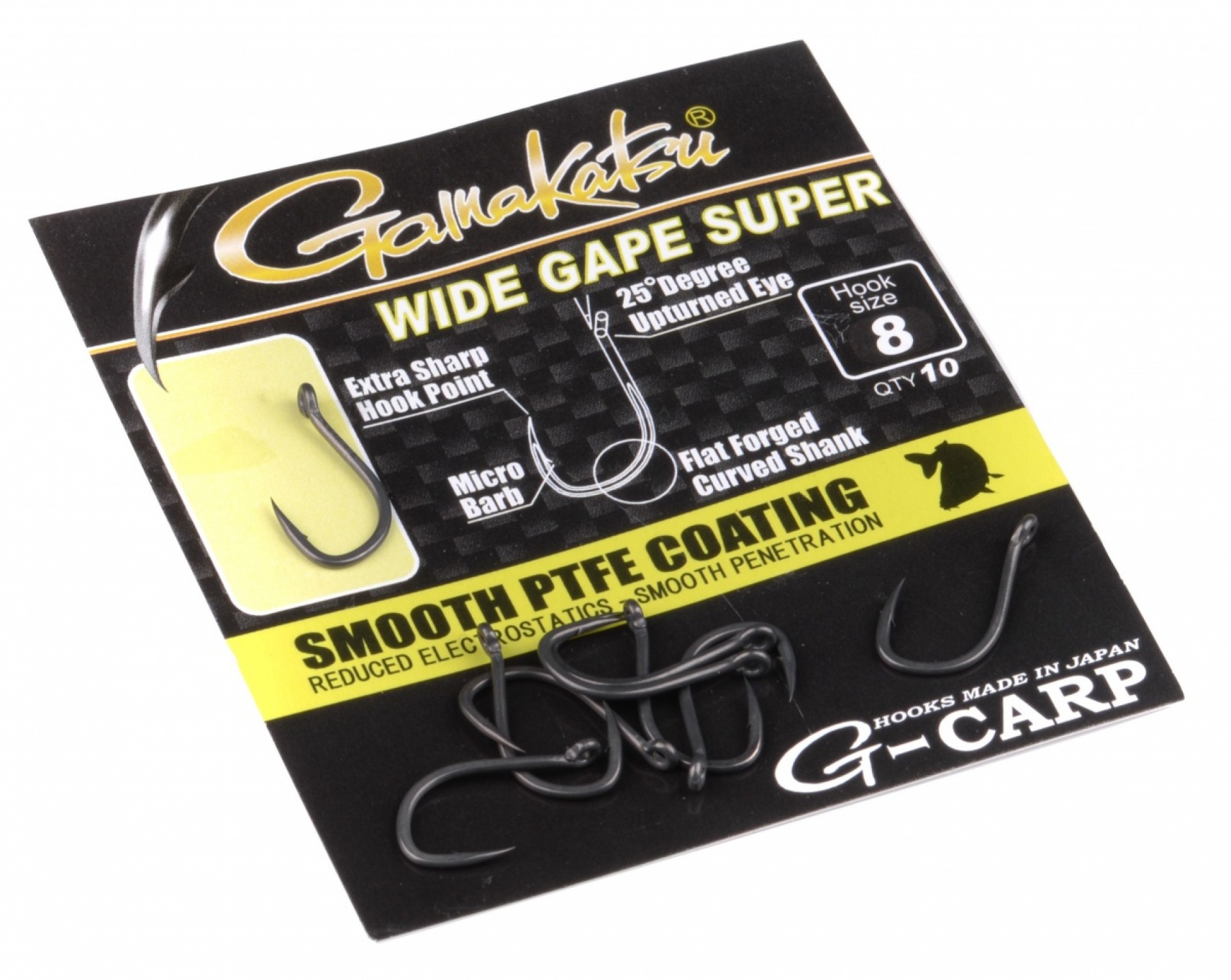 Gamakatsu G-Carp Wide Gape Super Hooks         